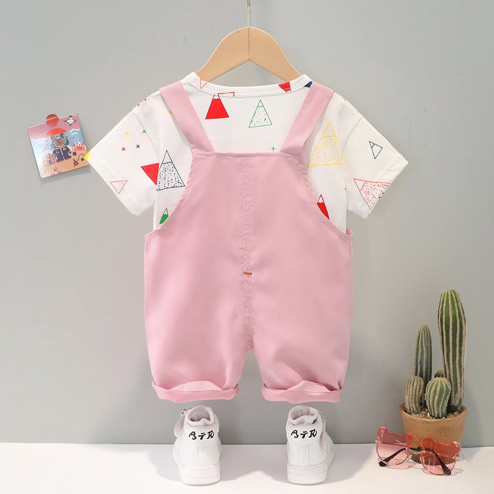 BAJU OVERALL ANAK CEWEK COWOK CELANA PENDEK