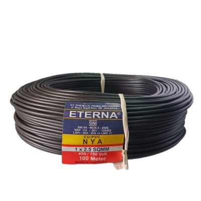 KABEL ETERNA TUNGGAL NYA 2,5 MM @50M 50 METER