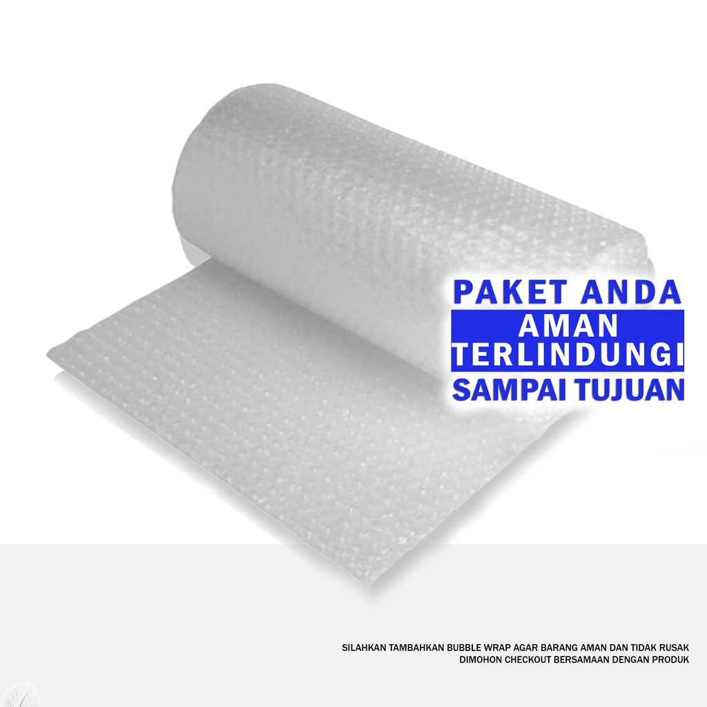 Bubble Wrap (Hanya untuk tambahan packing)