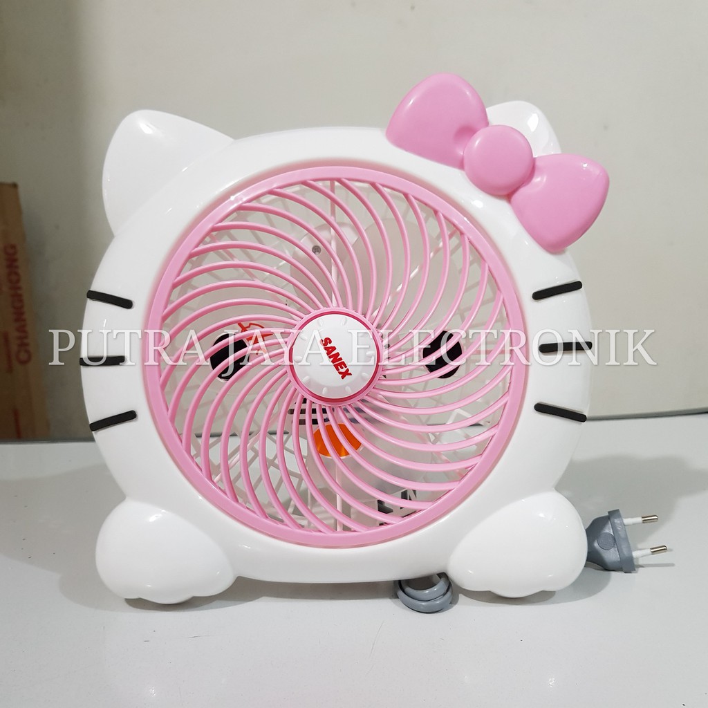 Kipas Angin Karakter Sanex 8” Hello Kitty