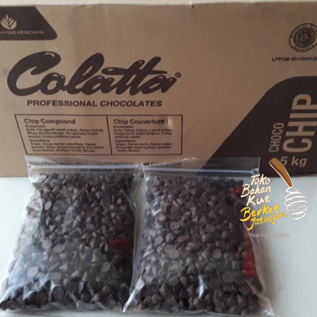 

COLATTA CHIP KERUCUT 5 KG / CHOCO CHIP / COKLAT CHIP