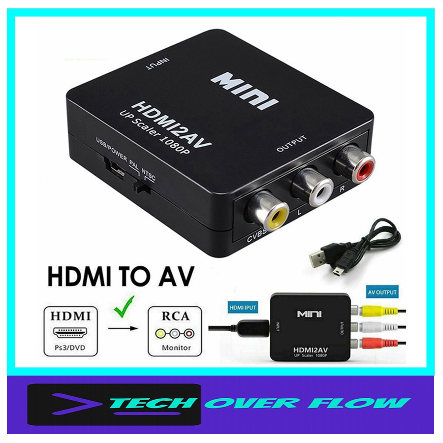 converter hdmi2av / hdmi to rca / Tech Over Flow