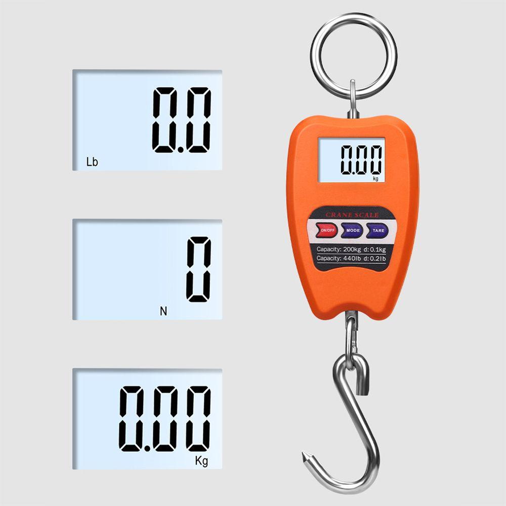 Solighter Crane Scale Professional Weight Balance Timbangan Digital LCD Heavy Duty