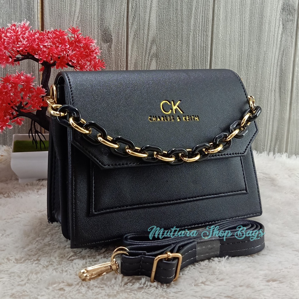 NEW ARRIVAL!! Tas Wanita CK 3 Ruang Free Rantai Giok impor korean Syle