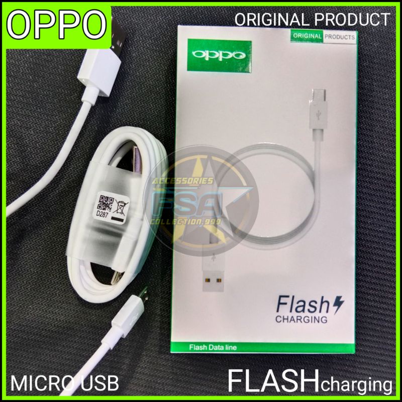 Kabel data oppo ori micro 2A OPPO F1 F1s A71 A83 A37 A39 A3S A5S A1K F3 F5 F7 F9 A15 A15S