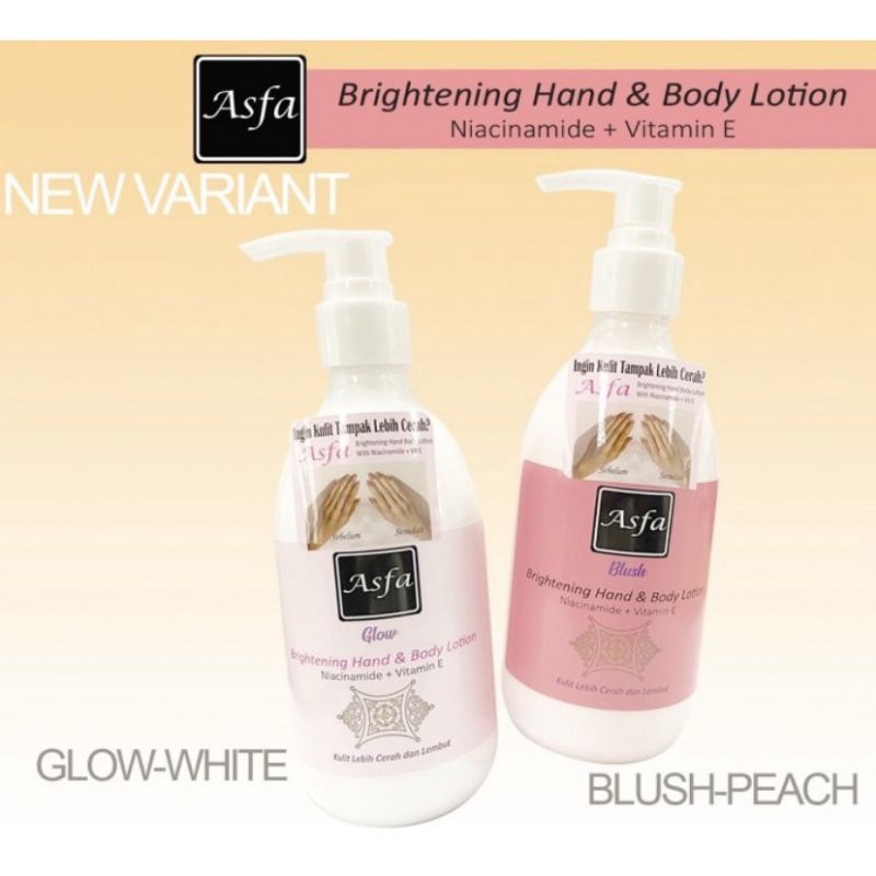 [300ml] Asfa Brightening Hand &amp; Body Lotion