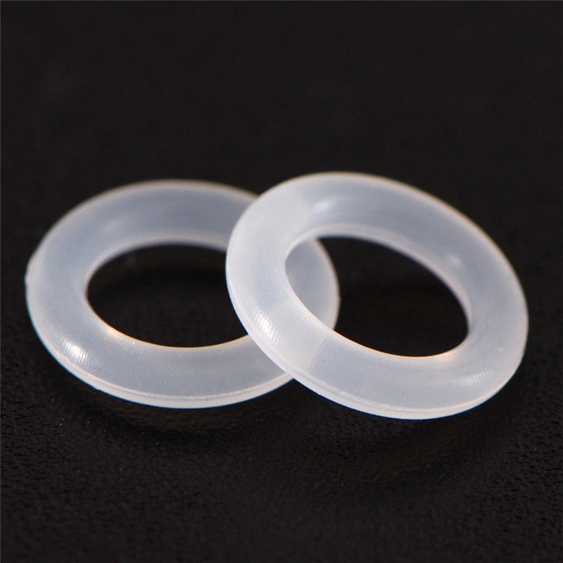 （✔✔❤120pcs O-Ring Karet Silikon Warna Putih Untuk Keyboard Cherry MX