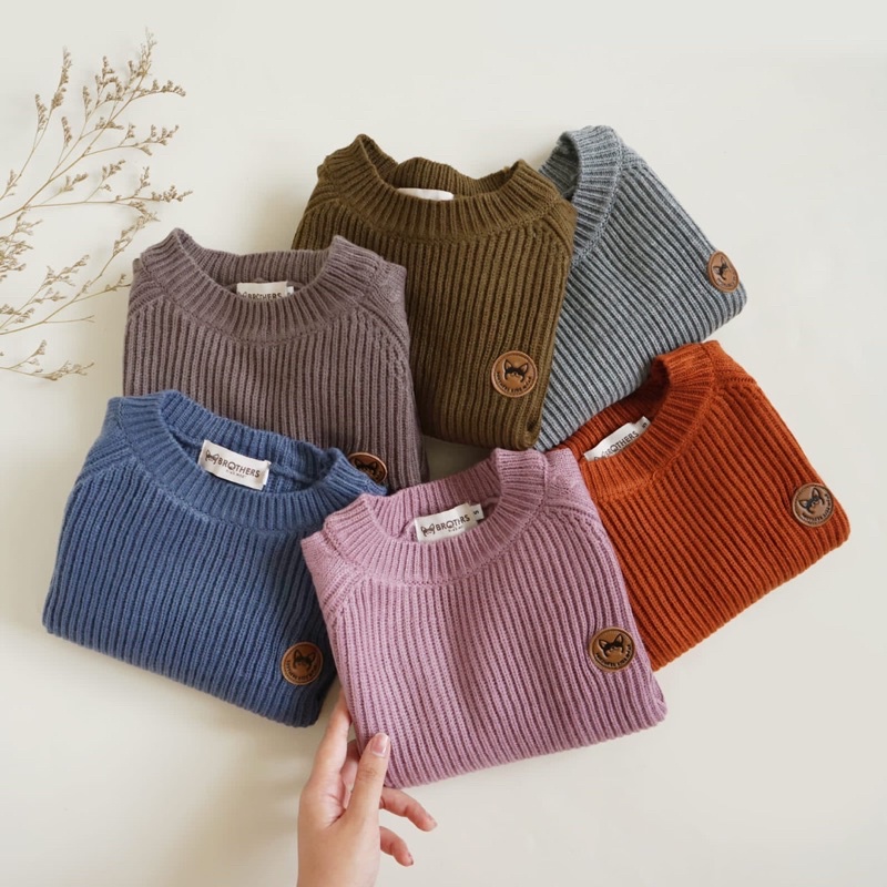 SWEATER RAJUT ANAK PEREMPUAN LAKI LAKI MUNGIL SWEATER KNIT ANAK JAKET KNIT ANAK BAJU RAJUT ANAK TREN