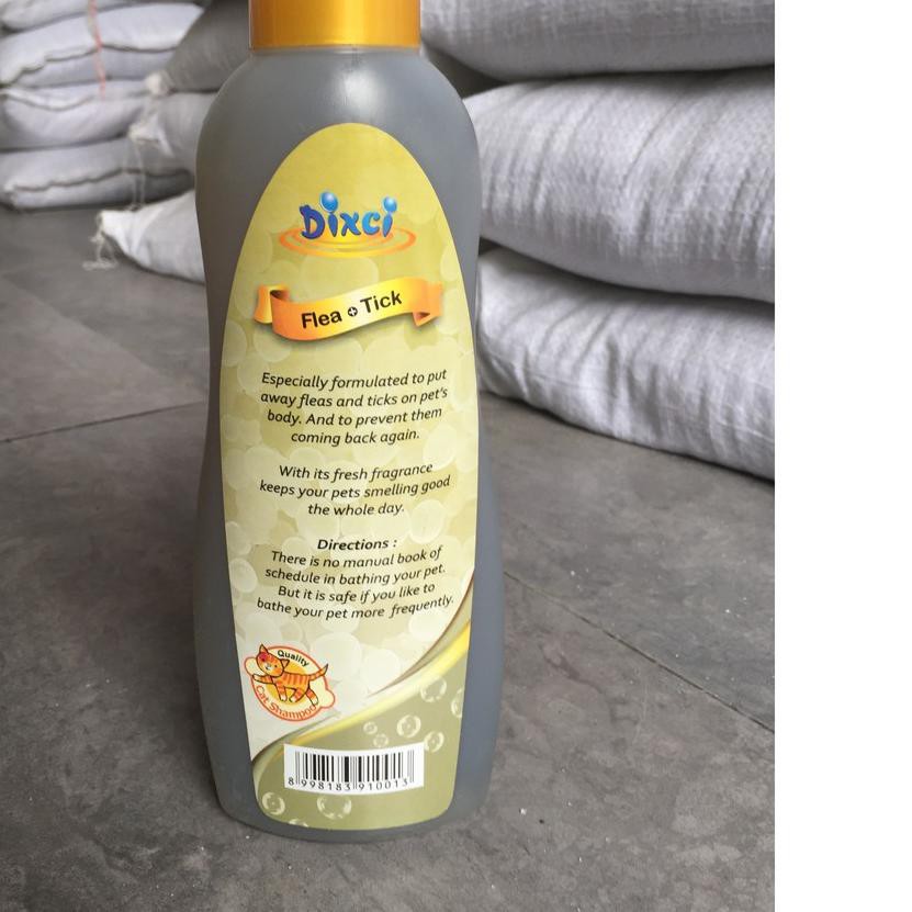 Dixci Flea Tick Shampoo 600ml Shopee Indonesia