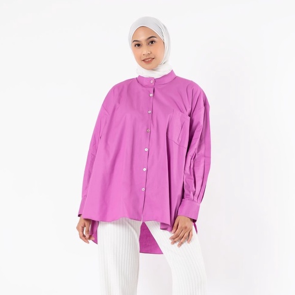 Mahavir Aquila Blouse - Violet