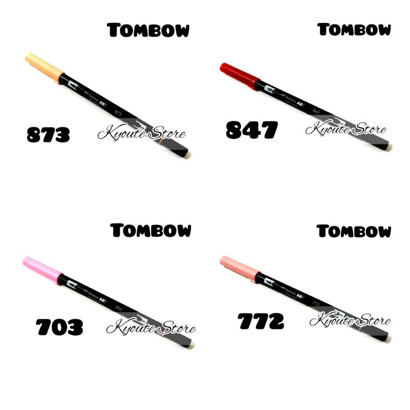 

Tombow Dual Brush Pen Original | Spidol untuk Hand Lettering Kaligrafi Journaling 873 847 703 772