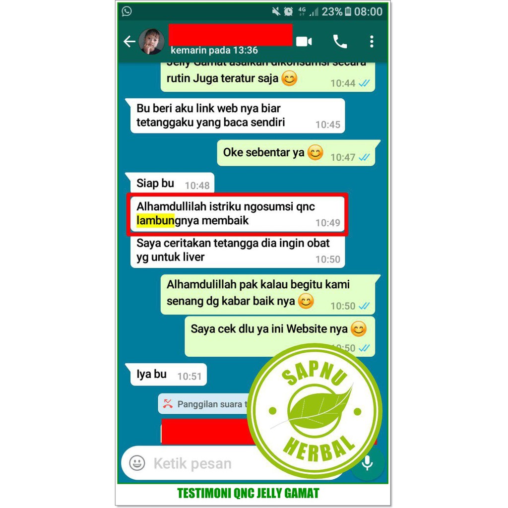 Obat Asam Lambung - Gerd - Tukak Lambung - Kanker Lambung - Maag | Herbal QnC Jelly Gamat-6