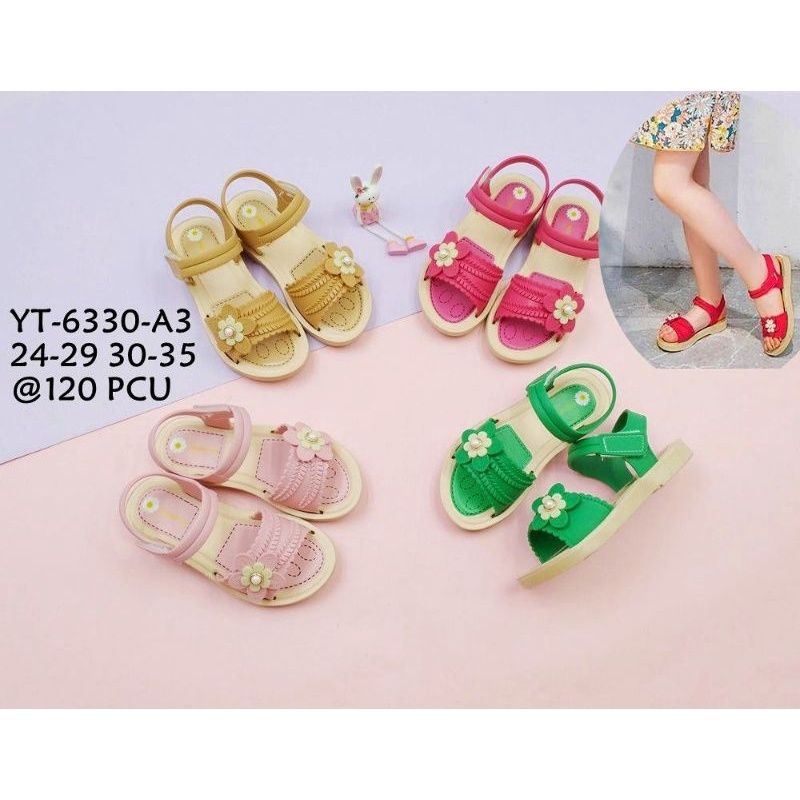 Sendal Tali Anak Karet/Jelly perempuan Trendy