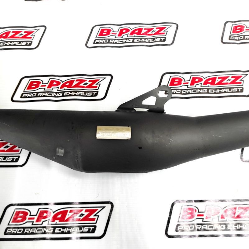 Knalpot Bpazz Satria hiu Lumba Standar Racing Dot Samping Black Original Racing jogjakarta