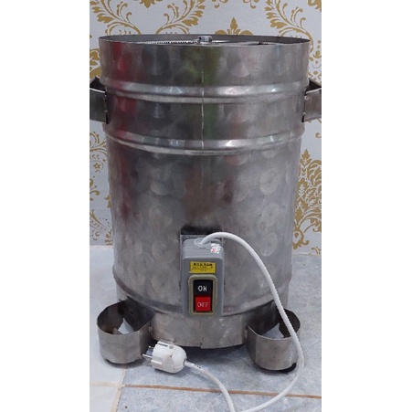 Mesin Spinner Peniris Minyak Bahan Tebal Kapasitas 6 Liter Untuk Bawang goreng / Keripik / Abon Mesi