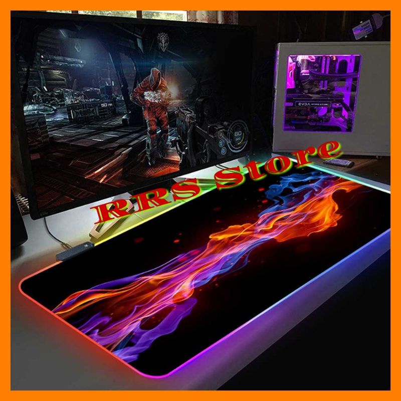 LED Light Gaming Mouse Pad RGB Large Computer Mousepad Gamer Mairuige Gaming Mouse Pad Illuminated LED RGB 800x300mm