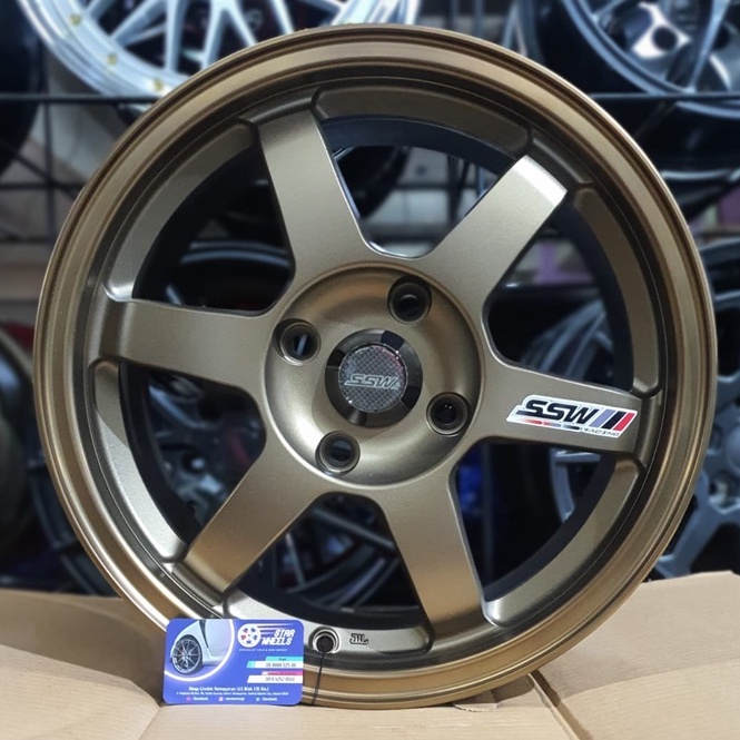 Velg Mobil SSW S202LP TE37 R16 x 7 Pcd 4x100 ET +38