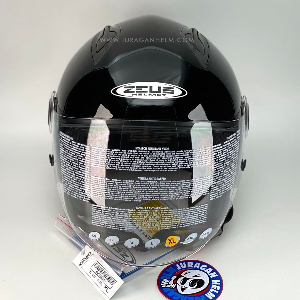 Zeus ZS617 BLACK - Z617 617-6