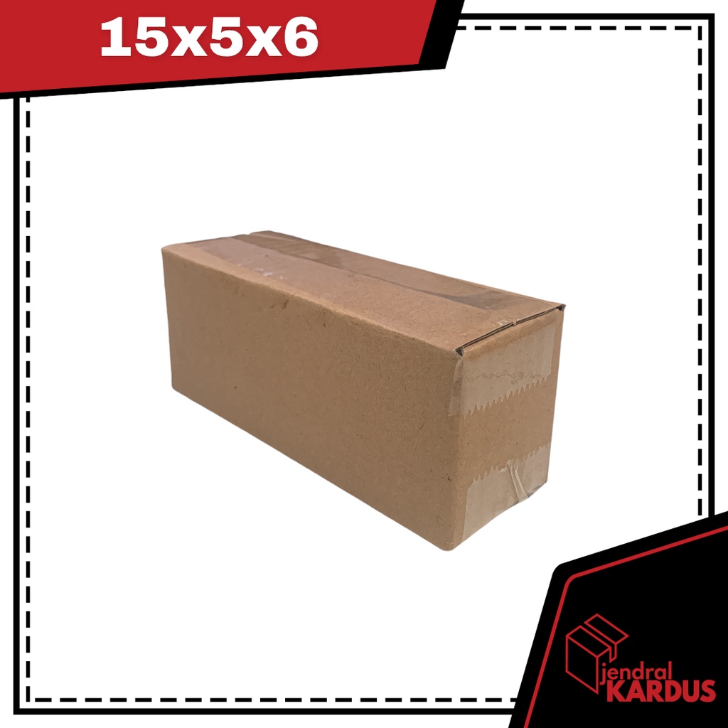 

kardus kecil packing online shop 15x5x6 cm