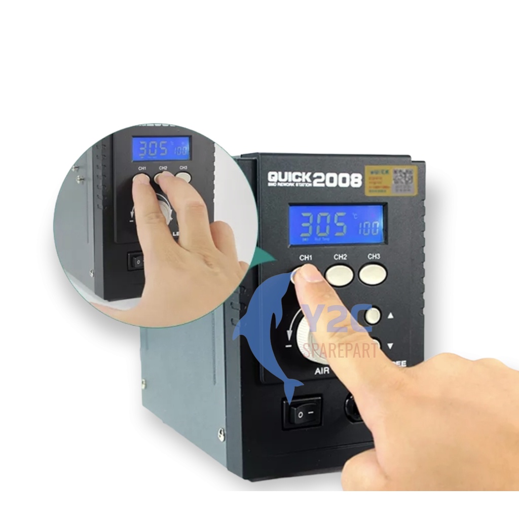 BLOWER QUICK 2008 ORIGINAL / SOLDER UAP / ALAT SERVIS SERVICE HP LENGKAP TERLENGKAP TERMURAH