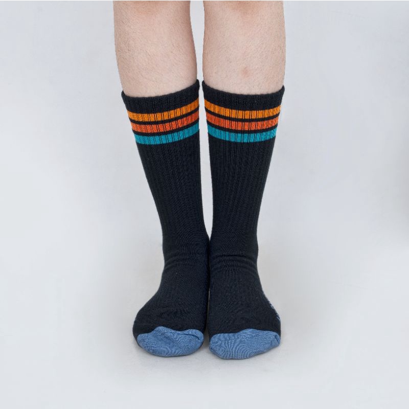 Mildness Kaos Kaki Mid-weight Crew Symbol Socks Mesh Running Sepeda Panjang wanita pria
