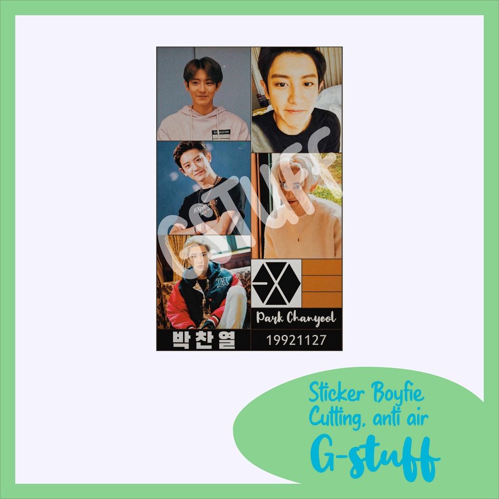 STIKER BOYFIE EXO