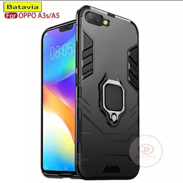 Hard Case Oppo A3s Iron Case Predator Panther Hybrid