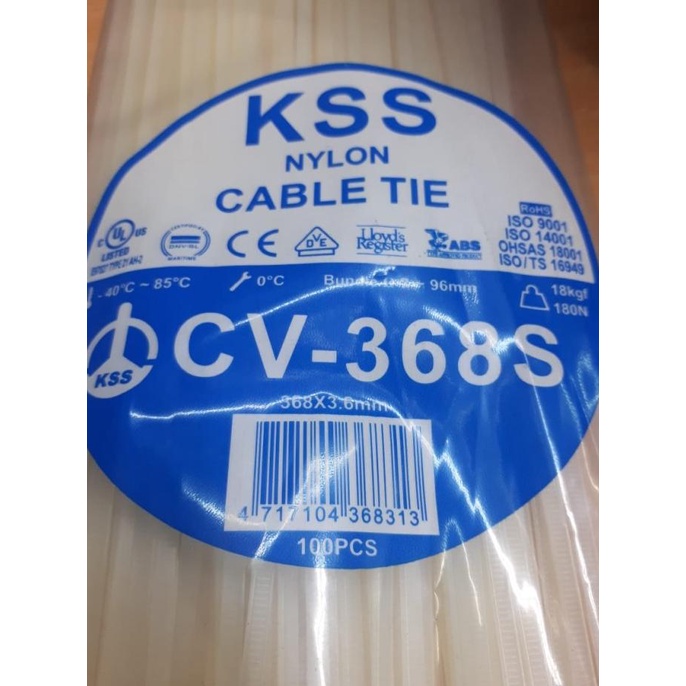 

Office & Stationery | Document Organizer | Cv-368S - Kabel Ties Kss Original Ukuran 368 X 3.6 Mm | Best Seller