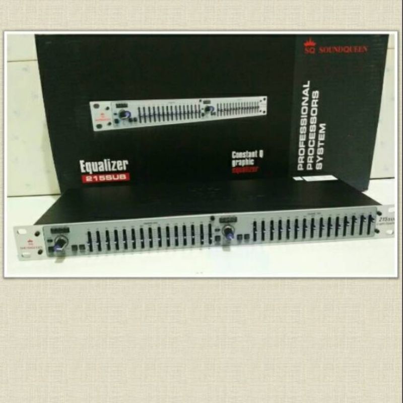 EQUALIZER SOUNDQUEEN 215 SUBWOOFER ORIGINAL TERMURAH