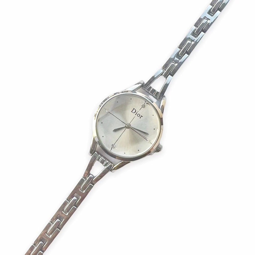 [Ready Stock]Fashion Women Wanita Stainless Watch Quartz Watch Rantai Import