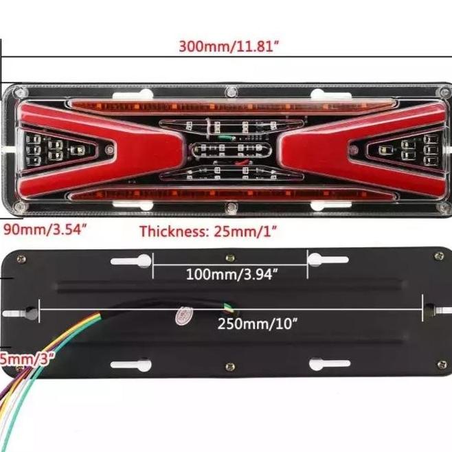 Lampu Stoplamp Belakang Mobil L300 Grand Max Carry Futura Rem Truk