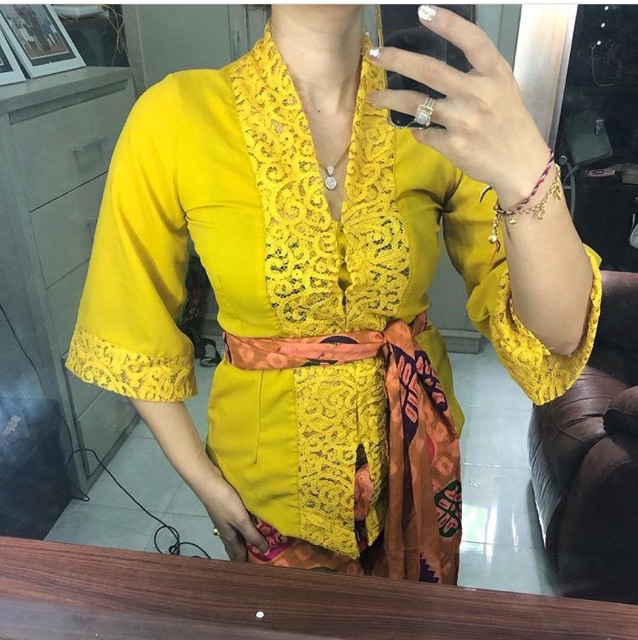 Kebaya jadi mix brukat