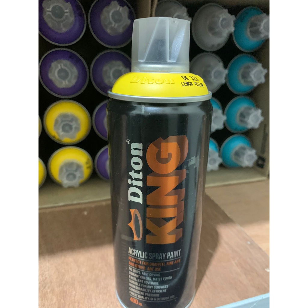 

Diton King DK333 LEMON YELLOW - cat Acrylic Spray Paints