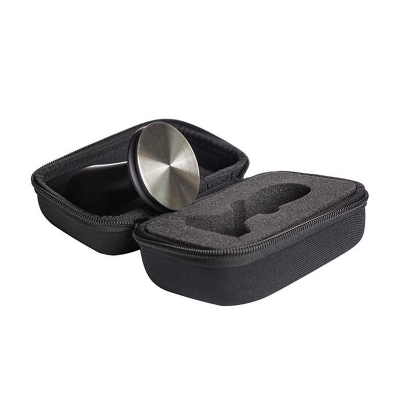 Barista Hustle Aluminium Tamper with Case Black [58.5 mm] --2