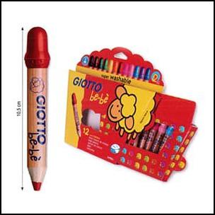 

12 COLORS GIOTTO BEBE SUPER LARGE CRAYON