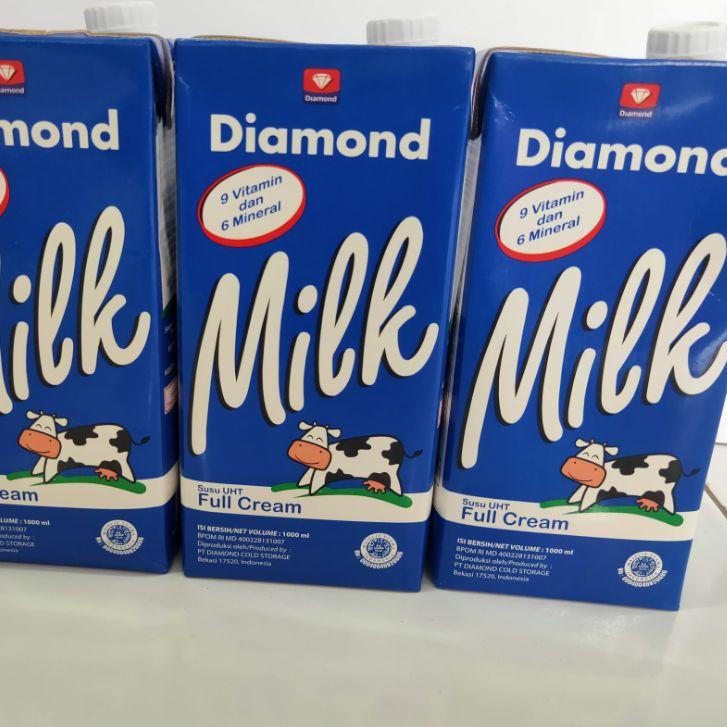 

Recommended susu Diamond UHT full cream 1 liter RR4'