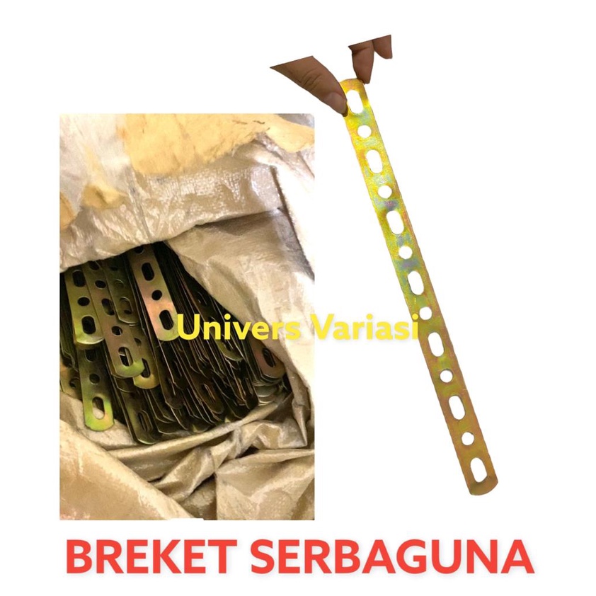 Jual Plat Bolong Breket Plat Nomor Bracket Serbaguna 30cm Tebal 12mm Serba Breket Plat Nomor 5759