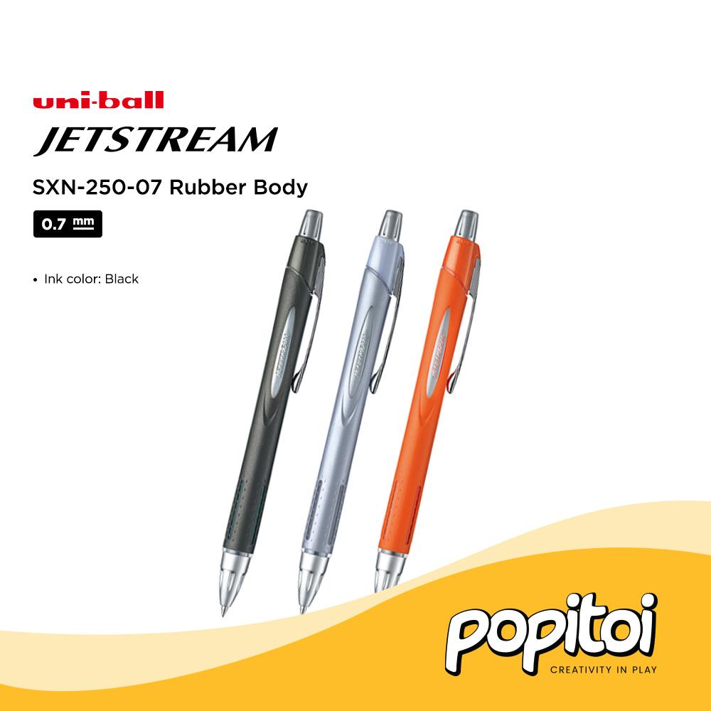 

Uni Ball JETSTREAM SXN-250-07 Rubber Body 0.7 Ballpoint Pen Uniball pulpen