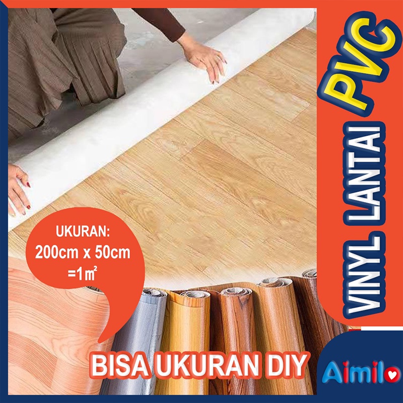 Karpet Plastik Karpet Lantai Foam Vinyl Plastik Tebal Lebar 2m Tebal 0.7mm Import (Korea) Anti Kotor