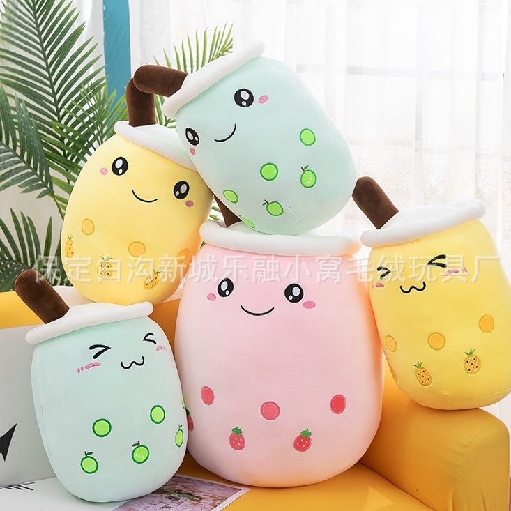 Boneka Boba Bantal Kecil Small Bubble buah Gelembung Plush Toys 25cm Boba Pillow Viral Boba Pillow Small Size Boneka Bantal Boba Hadiah Kado Mainan Anak Dewasa Lucu Berkualitas