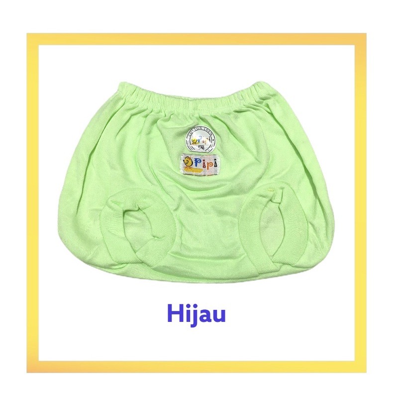 3 PCS CELANA POP BAYI / CELANA KACAMATA BAYI POLOS WARNA / CELANA PENDEK BAYI BARU LAHIR