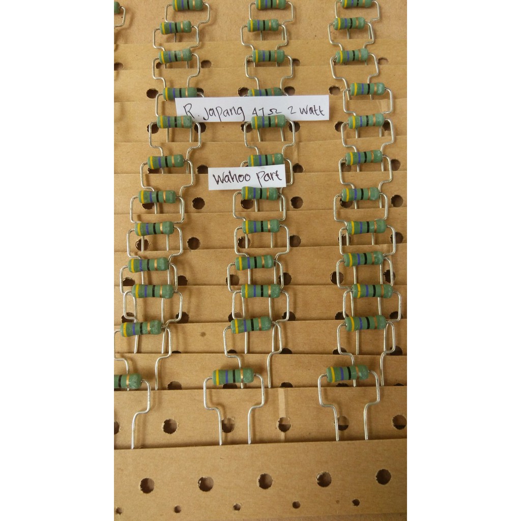 Order Langsung Resistor 47 ohm japan 2 watt Flash Sale