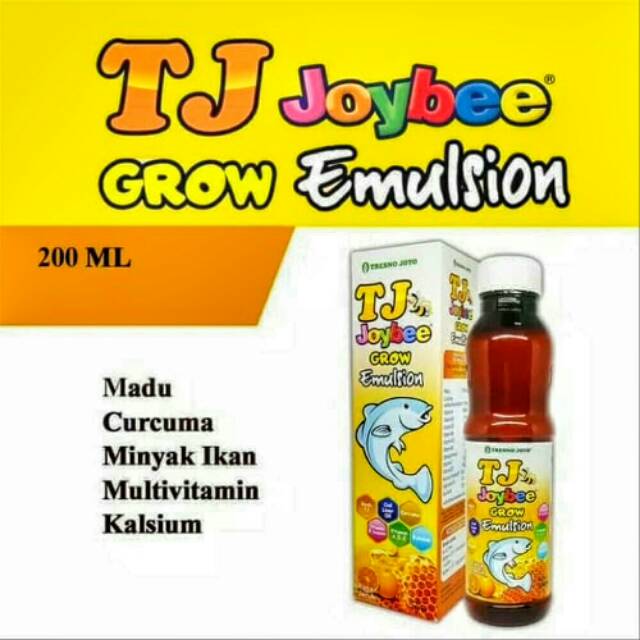 TJ joybee/Grow/Emulsion/Joyo/Tj/Joybee/Madu/200Ml