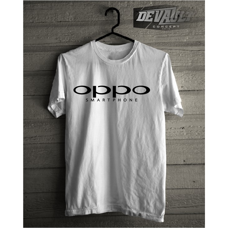 Kaos/T-shirt Gadget Oppo Smartphone Logo -LJHD Store