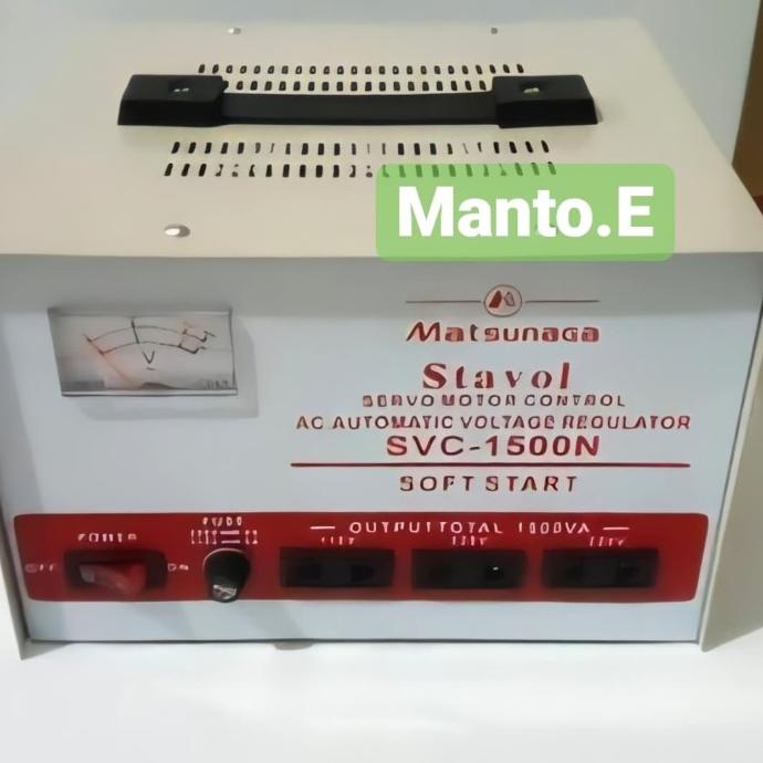 Stabilizer Matsunaga 1500 Watt / Stavol 1500 Watt Matsunaga 1500 W