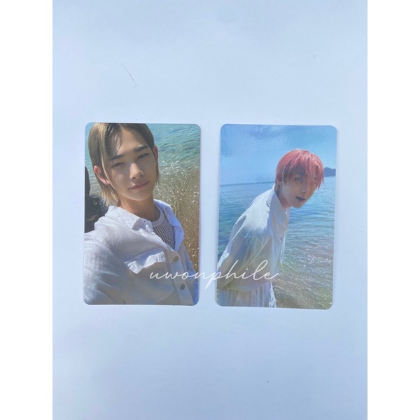 Photocard/PC Ni-ki Riki Selca Odysseus Reguler & Sunoo Holo Odysseus
