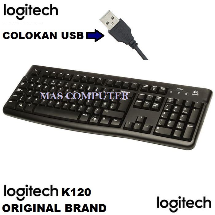 Logitech K120 / Keyboard Logitech K120 USB