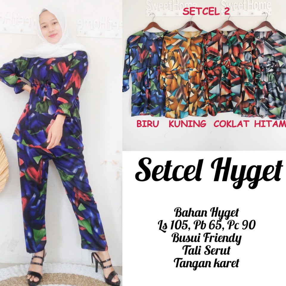 Setcel sultan / setelan celana wanita / setcel janda bolong / setcel dewasa