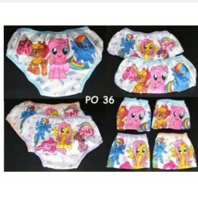 Celana dalam anak wanita ukuran XL