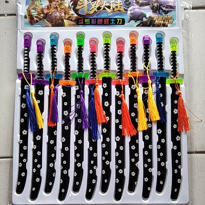 MAINAN MINIATUR PEDANG KATANA SAMURAI 30cm